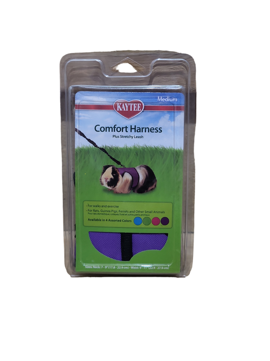 Comfort Harness Plus Stretchy Leash - Medium - Kaytee Super Pet