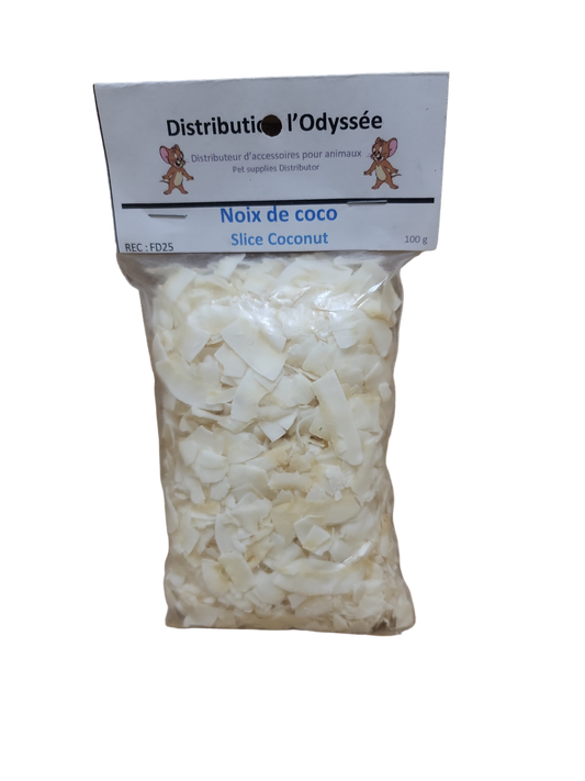 Coconut slices - 100g